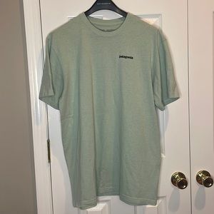 Green Patagonia Log T-Shirt